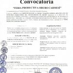 Convocatoria a la Feria “ORURO CARMESÍ” 2024