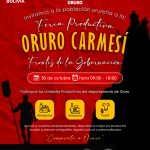 Invitación a la Feria “ORURO CARMESÍ 2024”